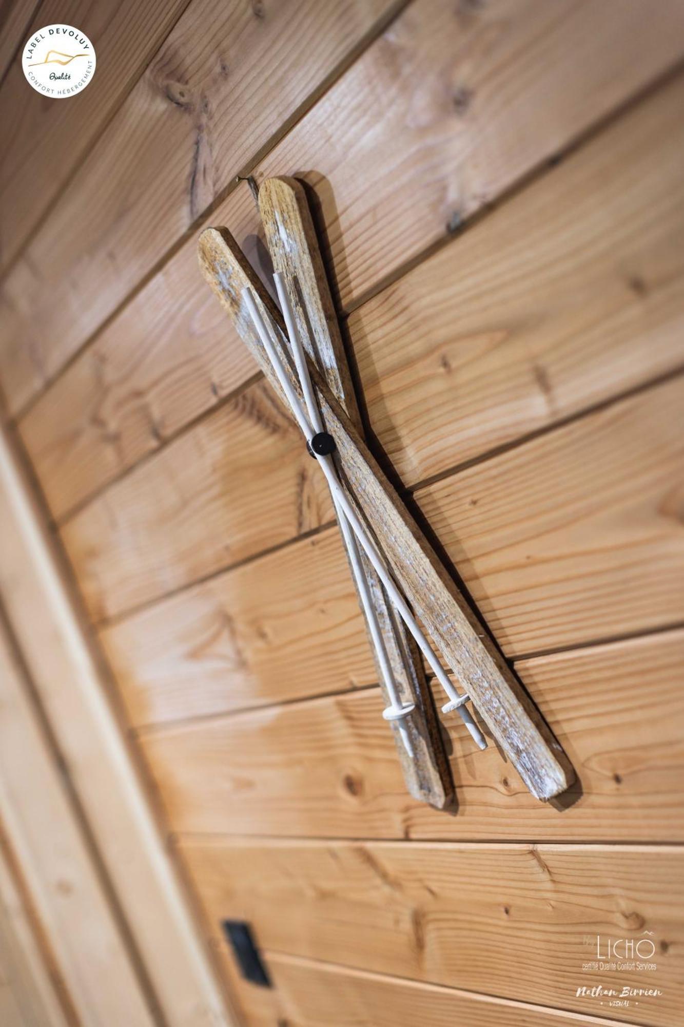 Appartement Lumineux Neuf Dans Bas De Chalet Le Douglas La Joue du Loup Esterno foto