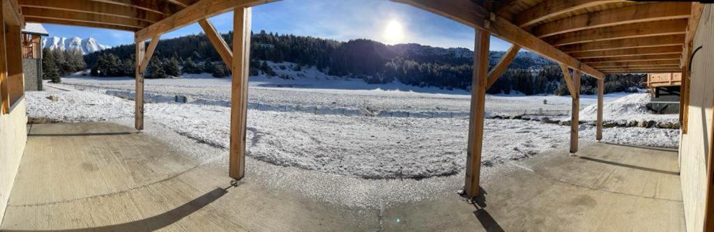 Appartement Lumineux Neuf Dans Bas De Chalet Le Douglas La Joue du Loup Esterno foto
