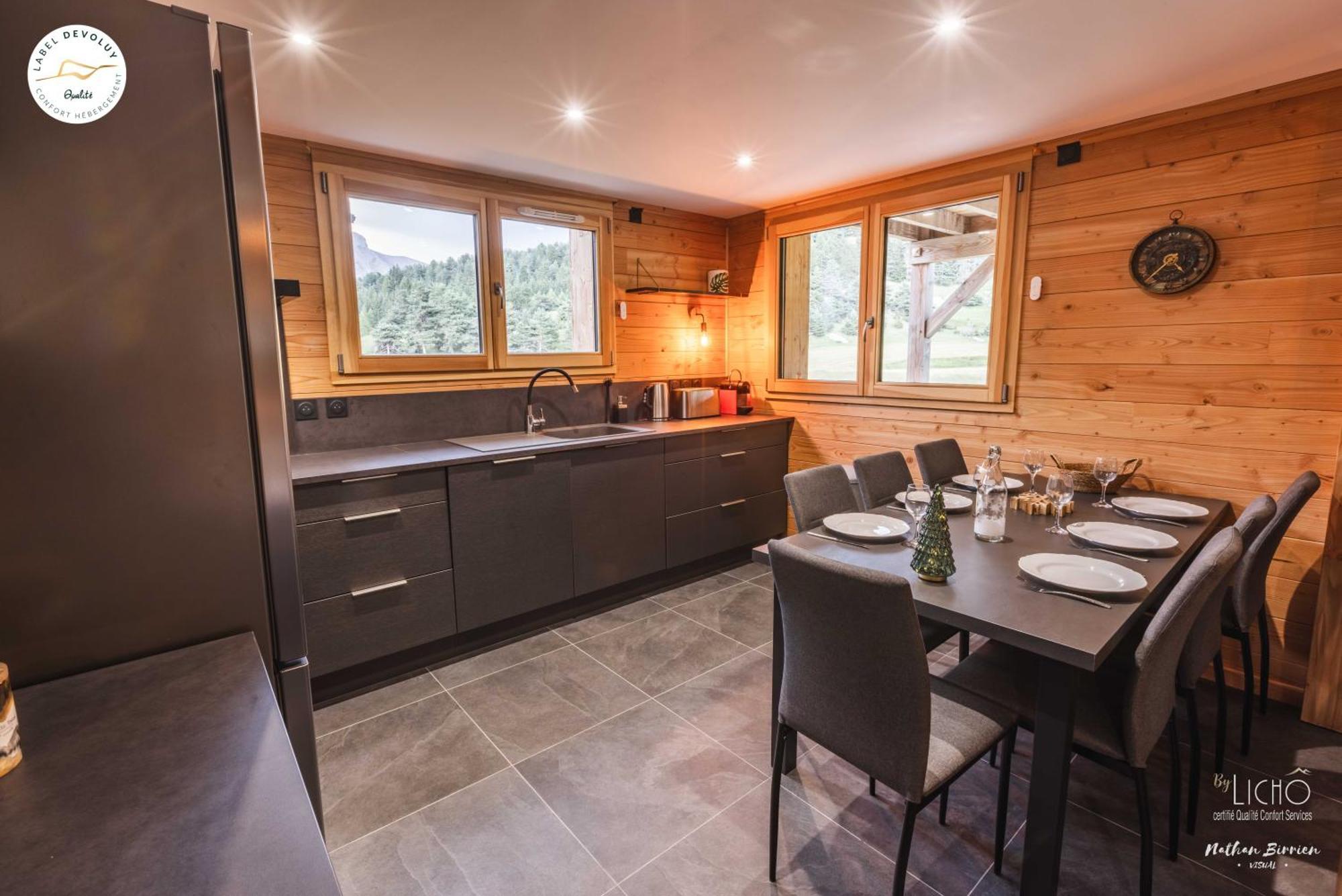 Appartement Lumineux Neuf Dans Bas De Chalet Le Douglas La Joue du Loup Esterno foto